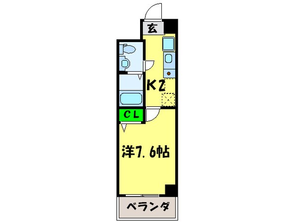 アーデン和泉町の物件間取画像